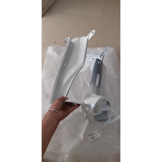 Ốp ổ khóa (Ốp bịt yếm) Exciter 2006 - 2010 trắng
