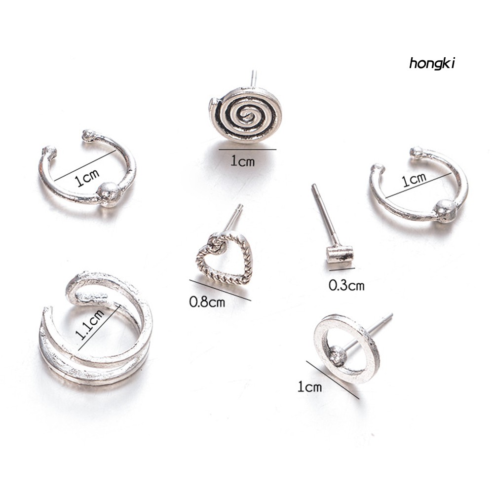 Set 7 Hoa Tai Phong Cách Bohemian Thời Trang Cho Nữ