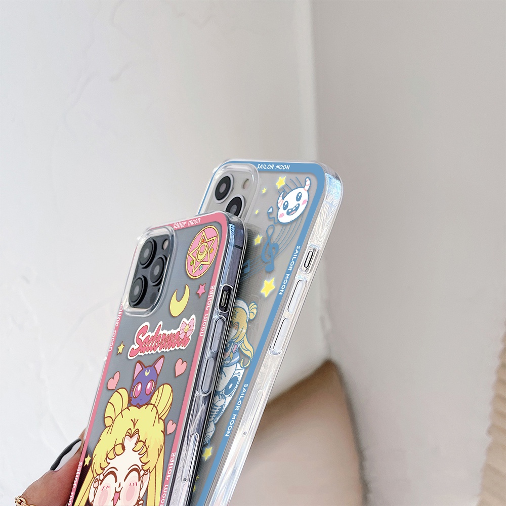 Ốp Điện Thoại Hình Thủy Thủ Mặt Trăng Cho Iphone 11 Pro Max 12 Pro Max 13 Pro Max Mini 6 7 8 6 7plus Se 2020 X Xs Xr 5 4