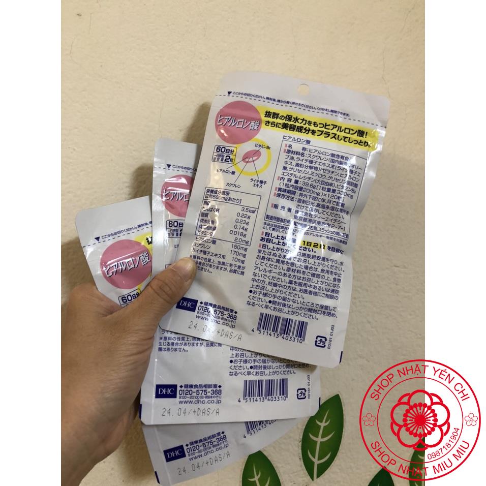 Viên uống Cấp Nước HA Đẹp Da, cấp ẩm căng da Nhật Bản 20/60 ngày