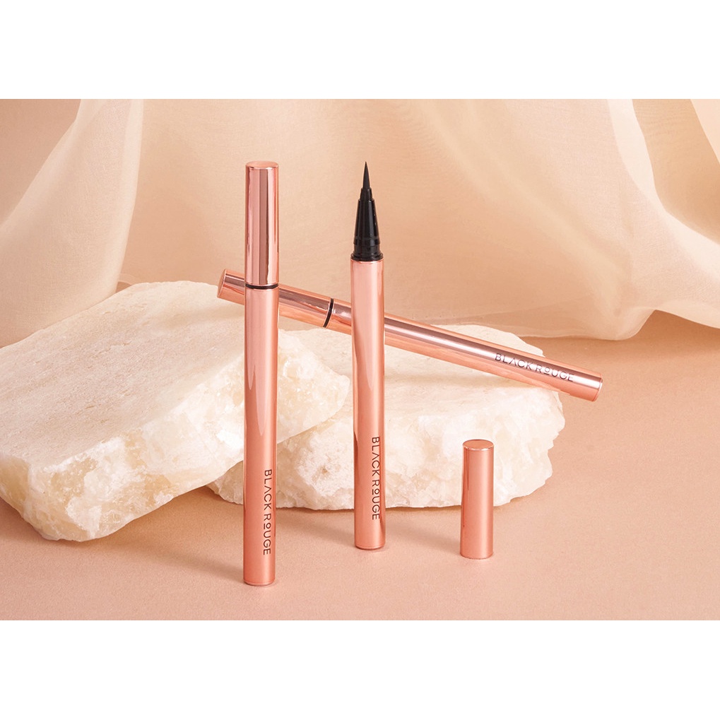 Kẻ mắt Nước Chống Trôi BLACK ROUGE Power Proof Pen Liner P01, P02 - Màu Đen - Nâu