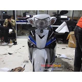 Tem Trùm Sirius Trắng Đen Xanh