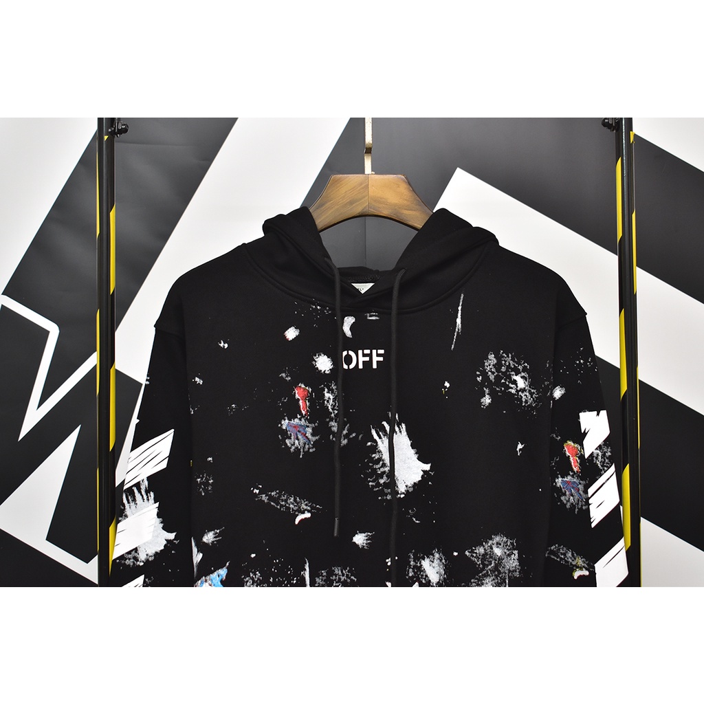 Áo hoodie OFF WHITE vải cotton nguyên chất