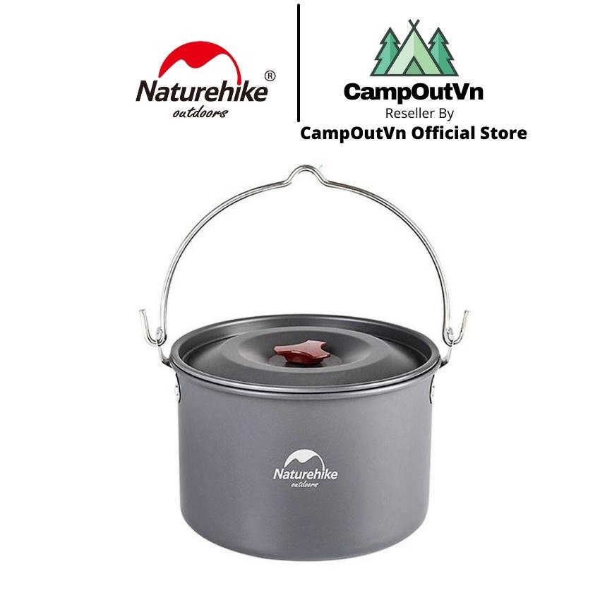 Naturehike nồi treo dã ngoại 4L campoutvn nồi naturehike NH17D021-G A285