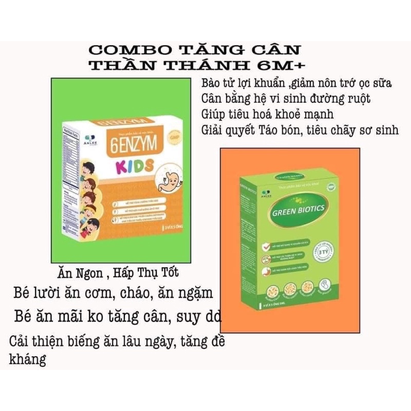 6enzym kids tăng đề kháng ăn ngon và ngủ sâu giấc