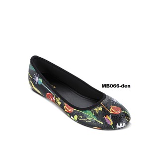 Giày búp bê hoa văn 3D Senta MB066