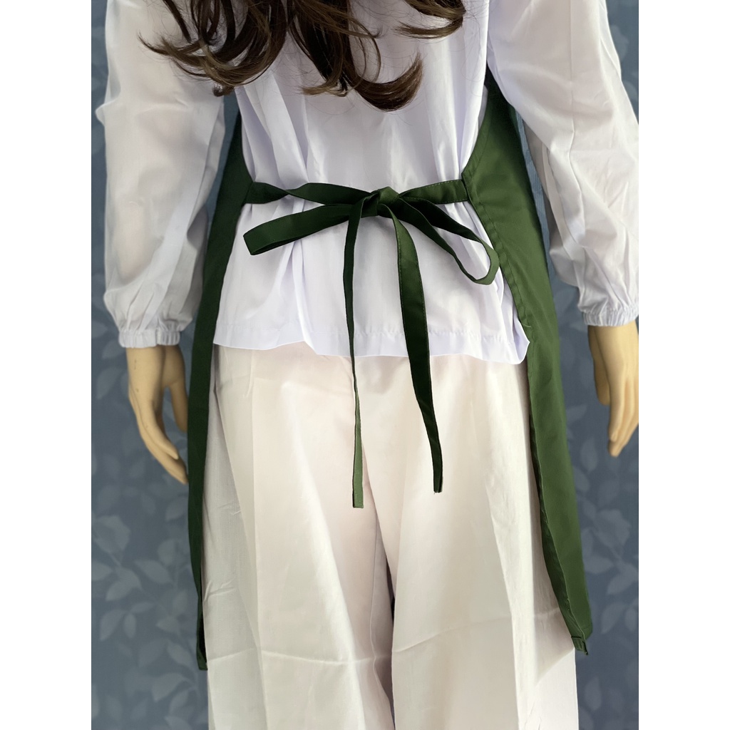 Tạp Dề Kaki Dày Dặn Nhiều Màu Cho Nam Nữ _ Hình chụp thật