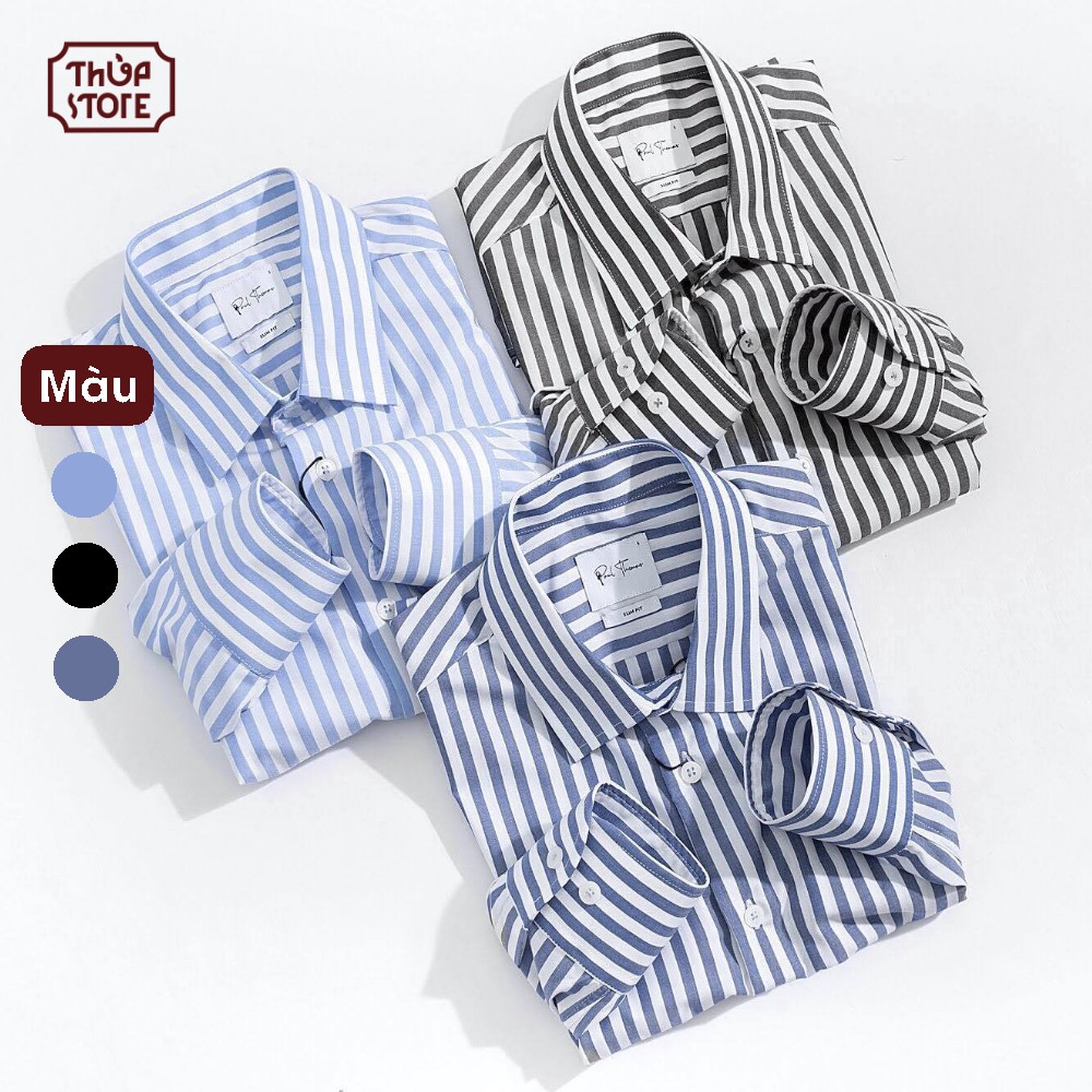 Áo sơ mi nam bigsize công sở dài tay thanh lịch, thon gọn, vải không nhăn | BigBuy360 - bigbuy360.vn