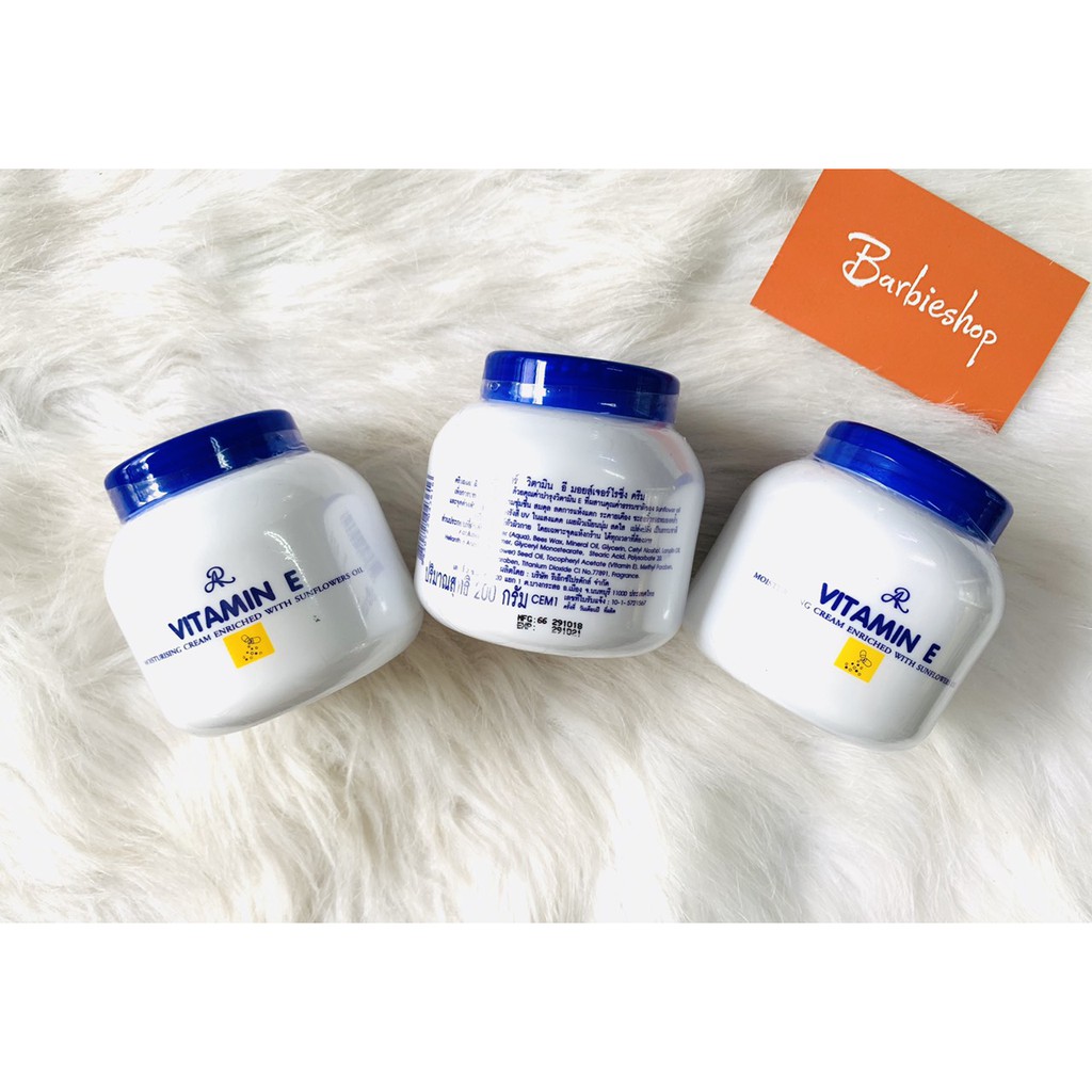 Kem Vitamin E Aron Dưỡng Ẩm Da, Trị Nứt Nẻ 200Gr Thái Lan | BigBuy360 - bigbuy360.vn