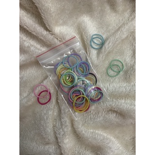 Set 50 thun cột tóc cho bé