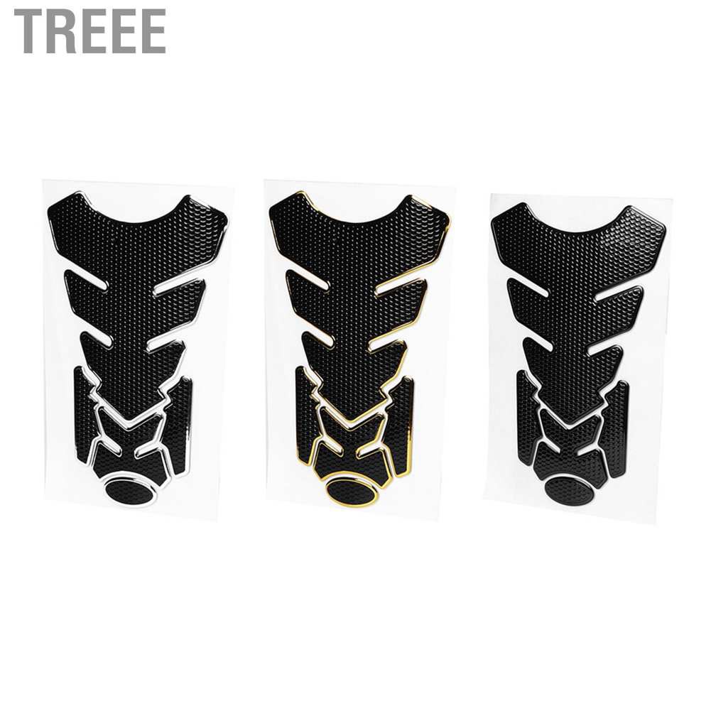 Treee 3D Motorcycle Gas Oil Fuel Tank Sticker Pad Protector Decoration Fit for Yamaha