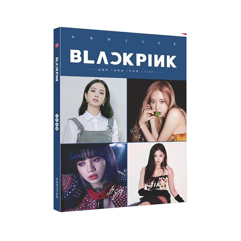 ( bìa ngẫu nhiên ) Album ảnh photobook in hình BLACKPINK LISA JENNIE ROSE JISOO MẪU MỚI 2021