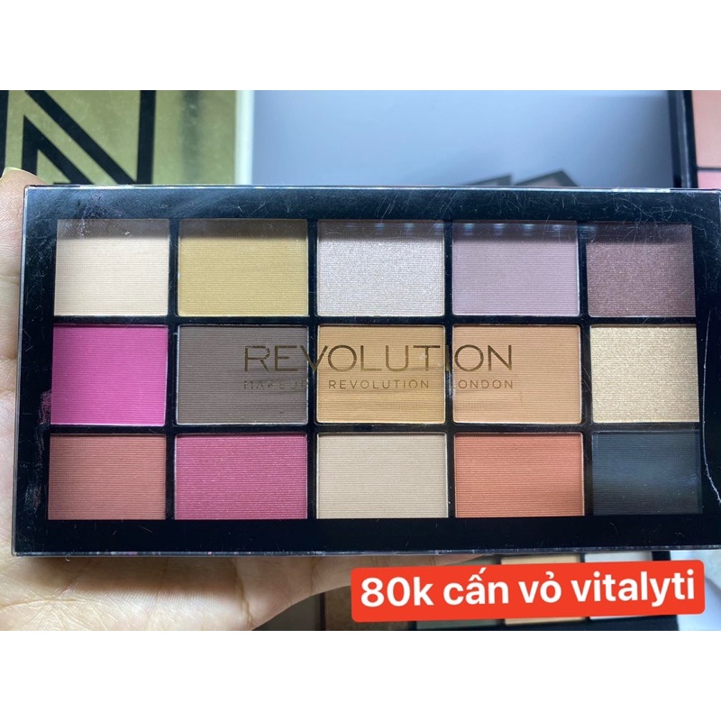 Bảng màu mắt Revolution 15 màu (Bill Anh) | BigBuy360 - bigbuy360.vn