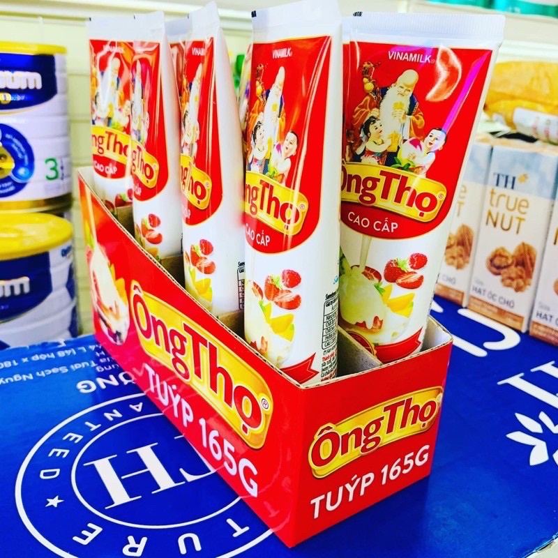 Sữa đặc ông thọ có đường Vinamilk tuýp 165g