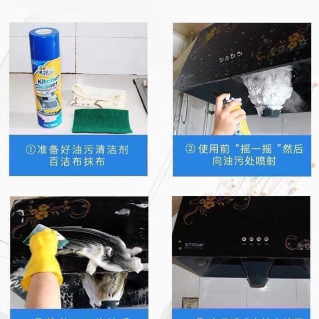 Xịt tẩy đa năng Kitchen Cleaner