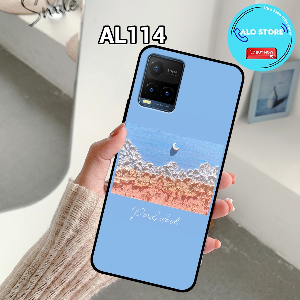 Ốp điện thoại Vivo Y21 - Y21S - V20 - V21 5G - Ốp lưng Vivo in hình hoa vintage nữ tính,dễ thương