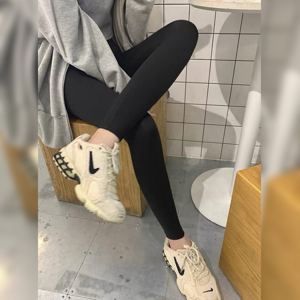 Quần legging nữ BECHIPI dài lưng cạp cao giữ nhiệt bigsize - QLG2214