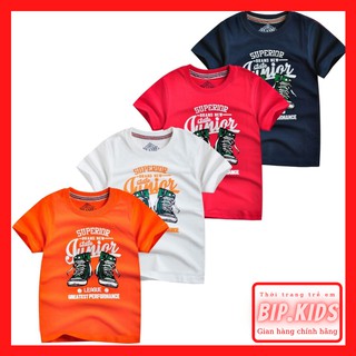 Áo thun trẻ em cao cấp xuất khẩu cotton 100% Simple Heanhe đủ tiêu chuẩn xuất khẩu Châu Âu