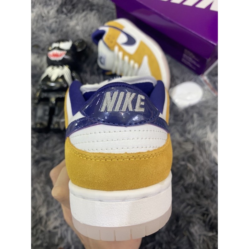 (Ảnh thật) Giầy Sneaker SB Dunk low Laser orange HOT da bò (free ship + full box)