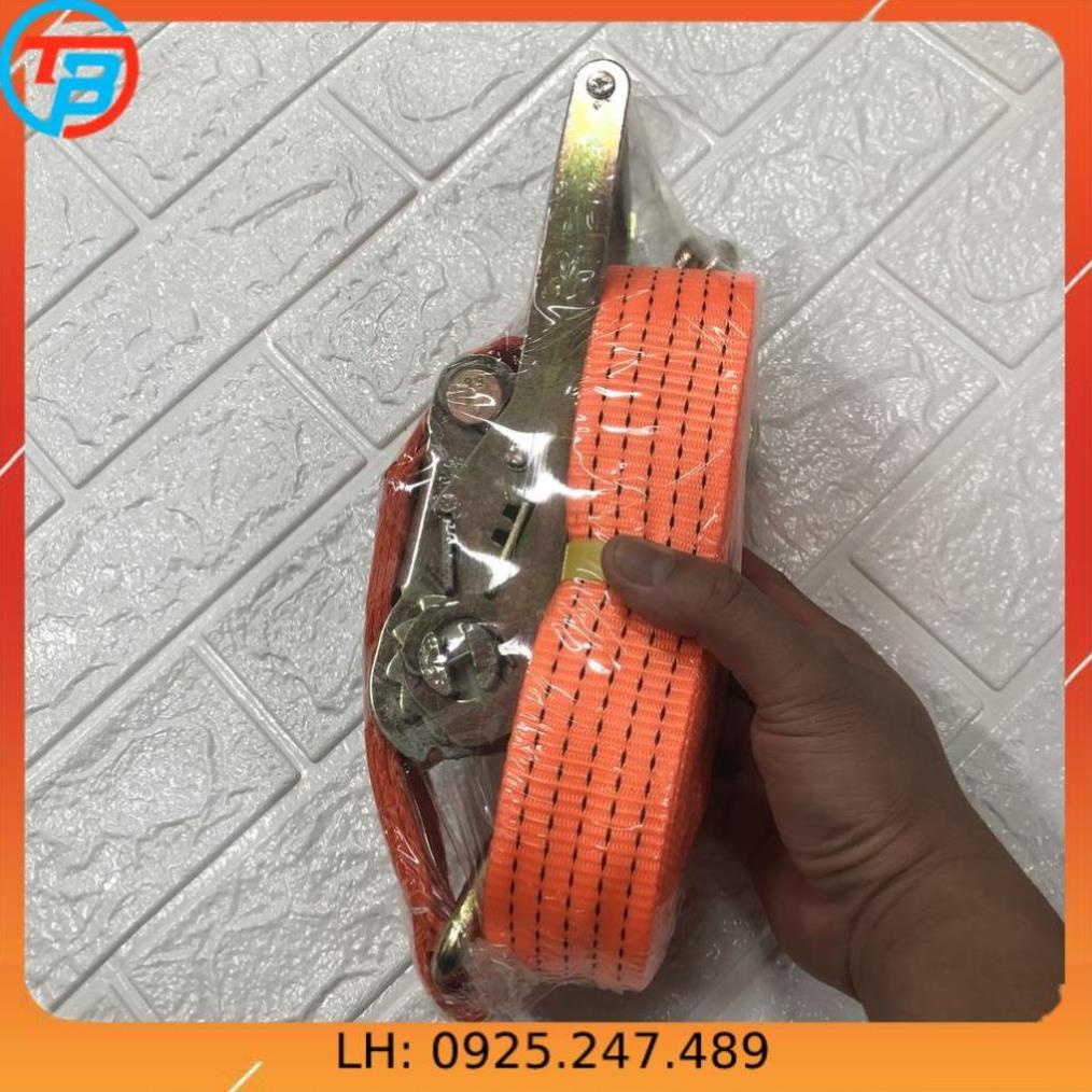 Tăng đơ vải. Dây cảo chằng hàng hóa, pallet bản rộng 5cm - Tải trọng 3 tấn