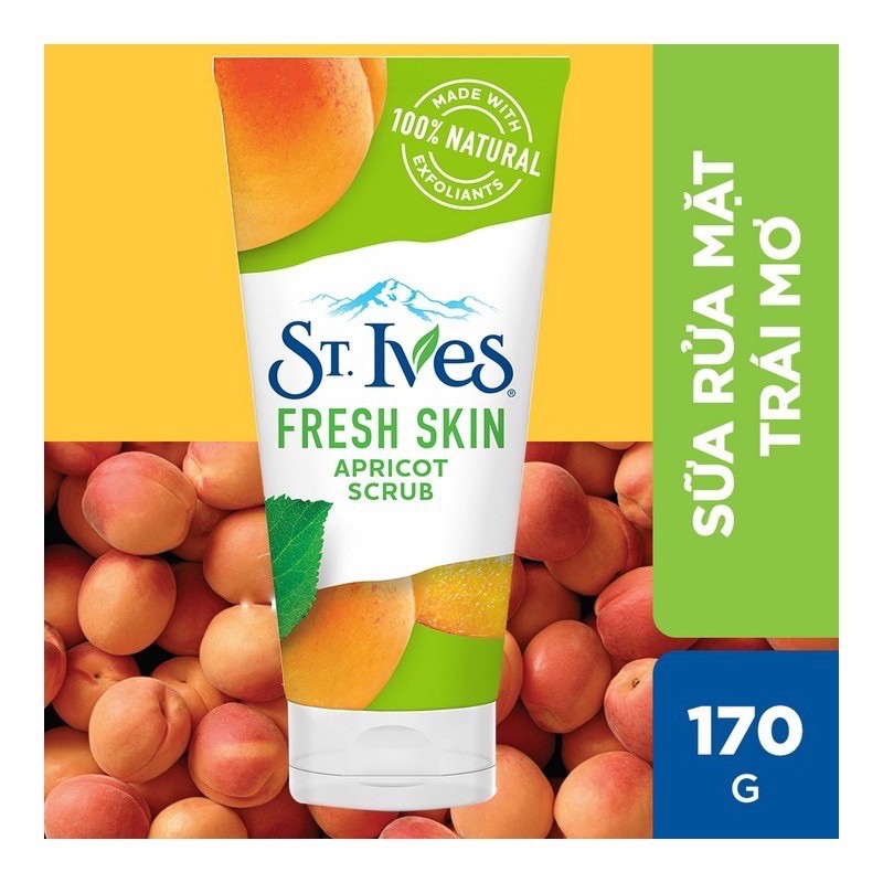 Tẩy da chết St.ives cho mặt 170g