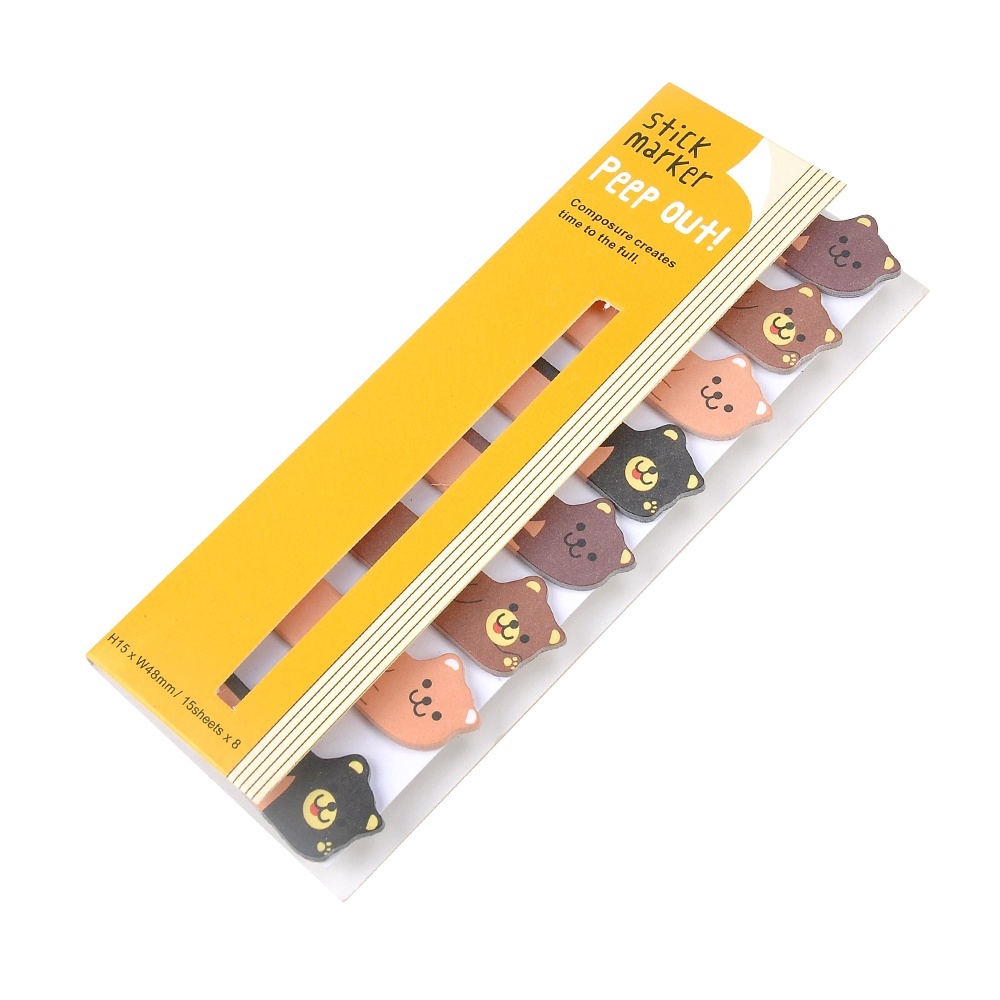 Giấy dán ghi chú hình động vật dễ thương | BigBuy360 - bigbuy360.vn