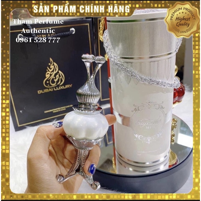 [Chính Hãng Loại 1 ] Supereme Musk 20Ml Tinh Dầu Nội Địa Dubai siêu thơm lâu