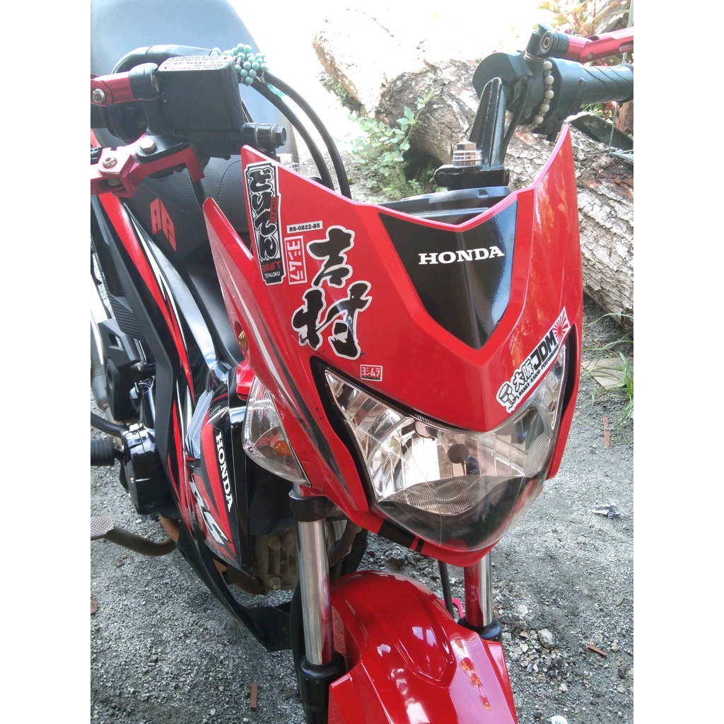 JDM Hình dán xe máy Yoshimura Phản chiếu Mũ bảo hiểm đề can Osaka Phong cách Nhật Bản Hình dán