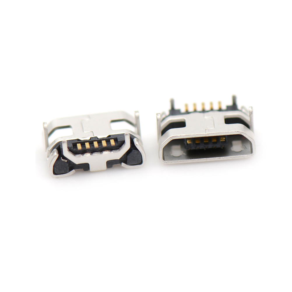 Set 10 Đầu Nối Cổng Micro Usb Type B 5pin Dip