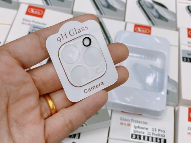 Cụm Kính cường lực Camera Full Viền Dành cho 11 , 11 pro ,  11 pro max, 12 PRO MAX FukiShop