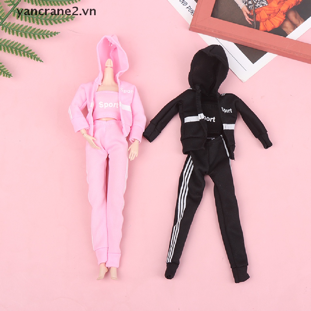 Bộ Đồ Thể Thao Thời Trang Cho Búp Bê 1 / 6 30cm {yancrane2.vn}