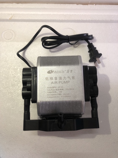 Máy Sủi Oxy 6 Vòi Resun AP-30 16W (Hàng Công Ty)