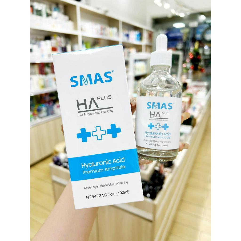 Serum Dưỡng Ẩm Smas Hyaluronic Acid Premium Ampoule 100ml