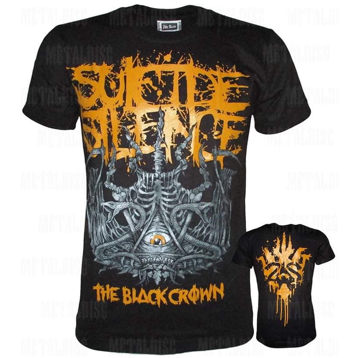 Áo Rock band: áo phông Suicide Silence ROX SP178 100% cottong Thái Lan nam nữ đều mặc được