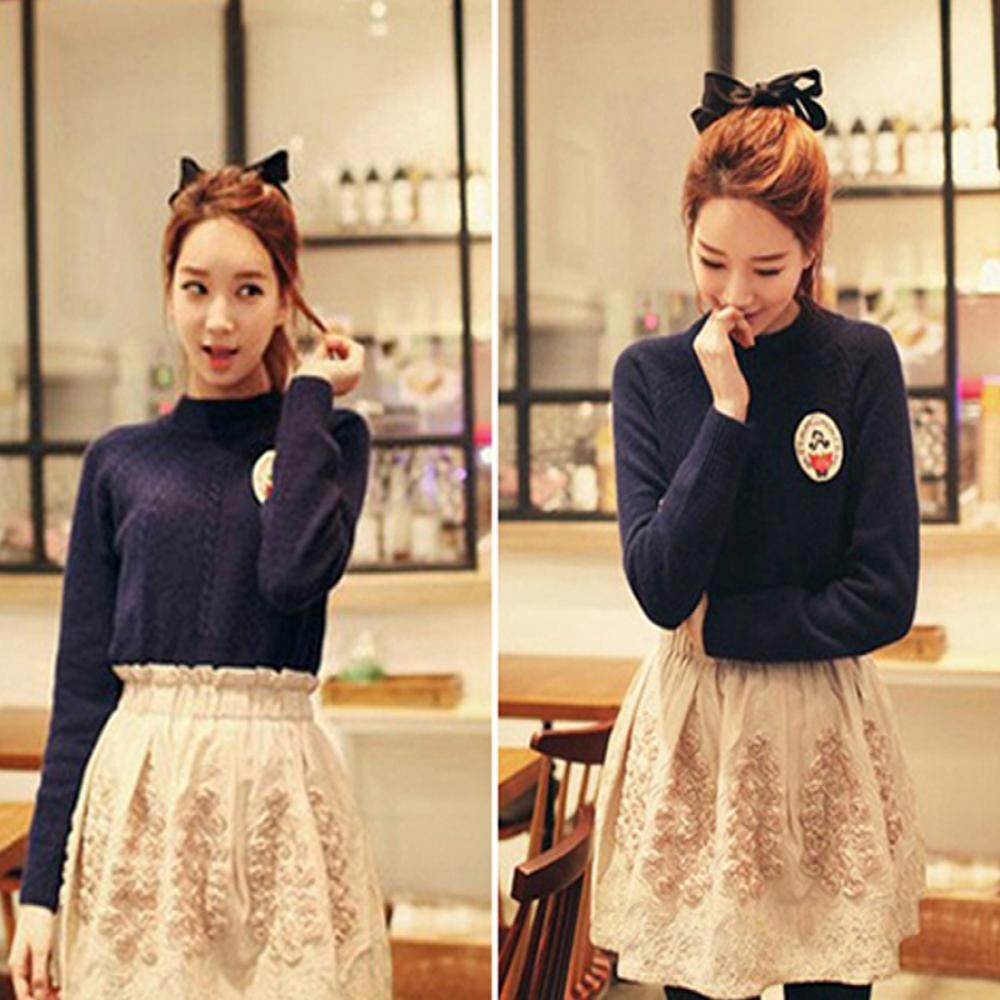 Dây buộc tóc thắt hình nơ xinh xắn cho nữ