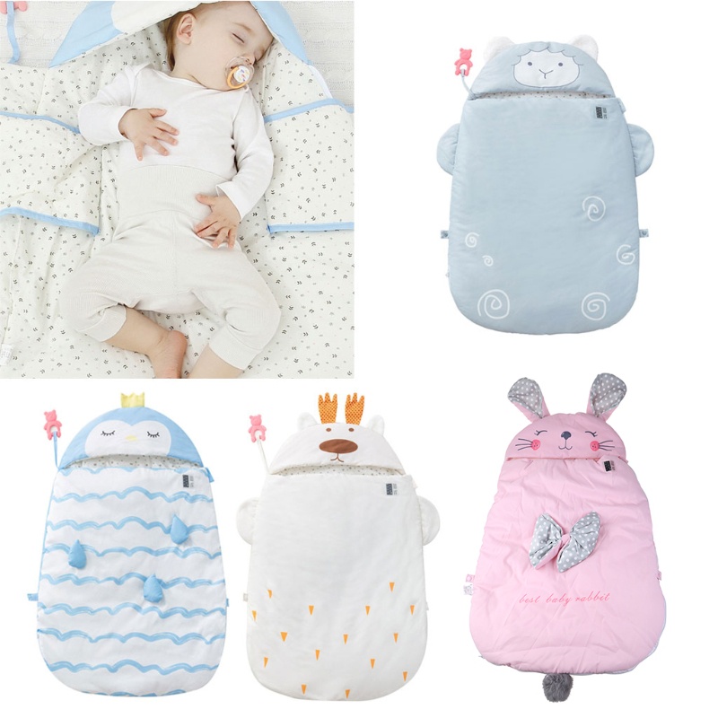 Túi Ngủ Dày Dặn Giữ Ấm Chân Gắn Xe Đẩy Em Bé