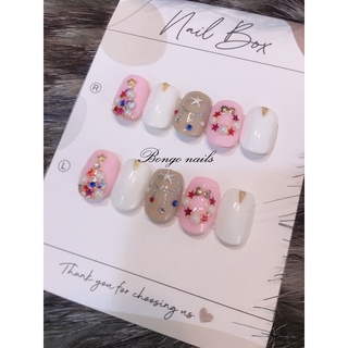 nails box móng úp thiết kế ( kèm keo và dũa )