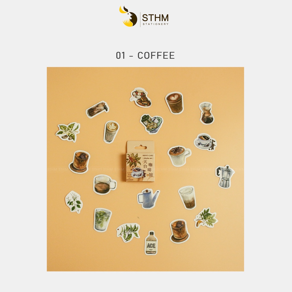 Hộp 45 sticker - STHM Stationery