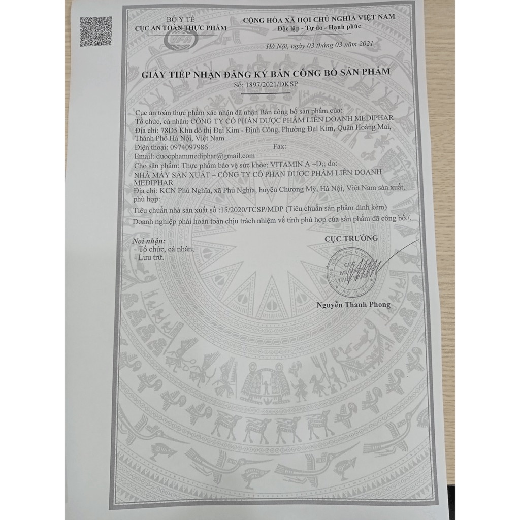 Viên Uống Vitamin A D Bổ Sung Vitamin Giảm Nguy Cơ Khô Mắt Mỏi Mắt Còi Xương Hỗ Trợ Đẹp Da Hộp 100 Viên