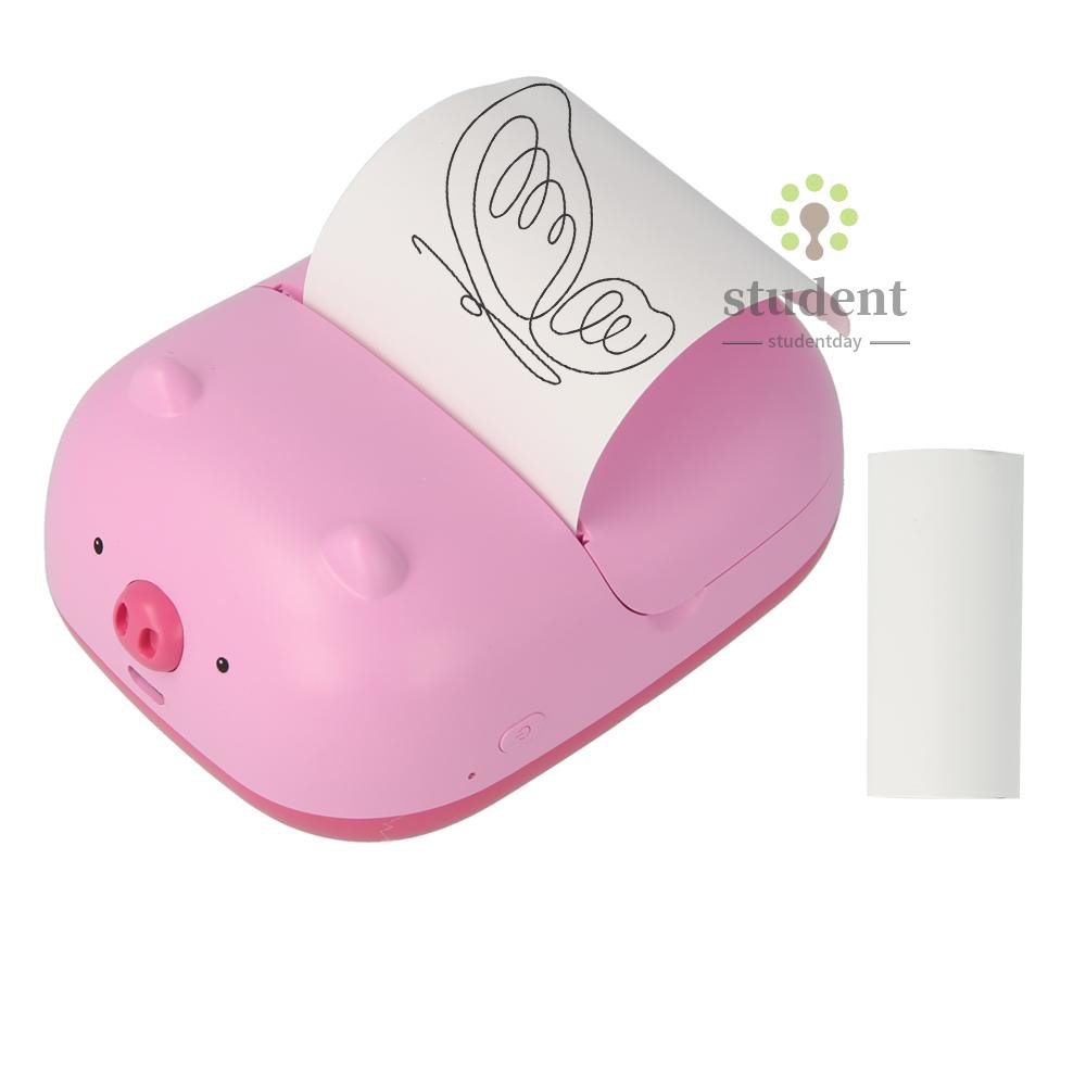 Máy In Ảnh Mini Bt 200dpi Kèm 1 Cuộn Giấy In | BigBuy360 - bigbuy360.vn