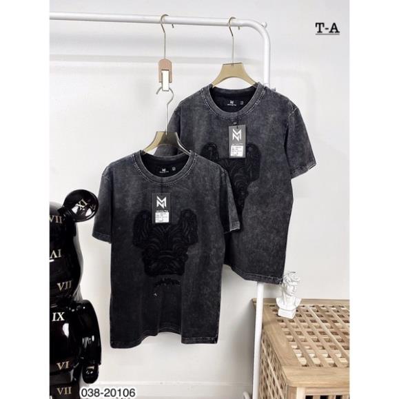 Áo Phông Nam Chữ Thêu Cao Cấp - Áo Phông Nam LifeWork Loang Chất Siêu Đẹp