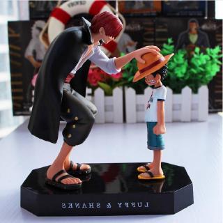 Đồ chơi mô hình hồi ức Shanks & Luffy Mũ Rơm trong One Piece 13cm