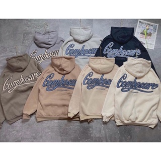 Áo hoodie thêu chữ
