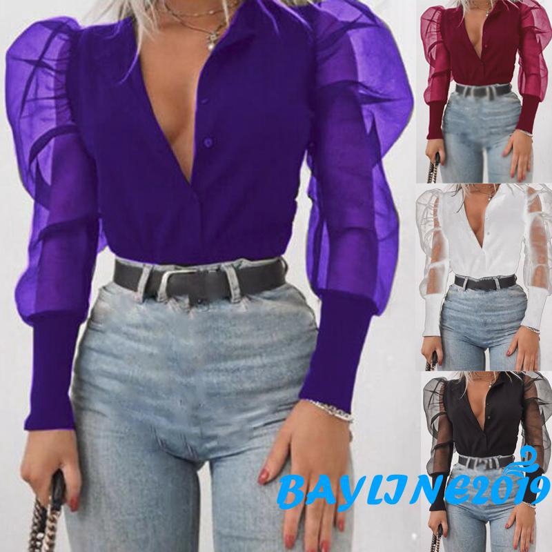 Áo phối lưới tay ngắn thời trang dành cho nữ