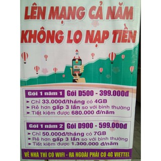 Sim 4G Viettel Lên Mạng Thoải Mái V120