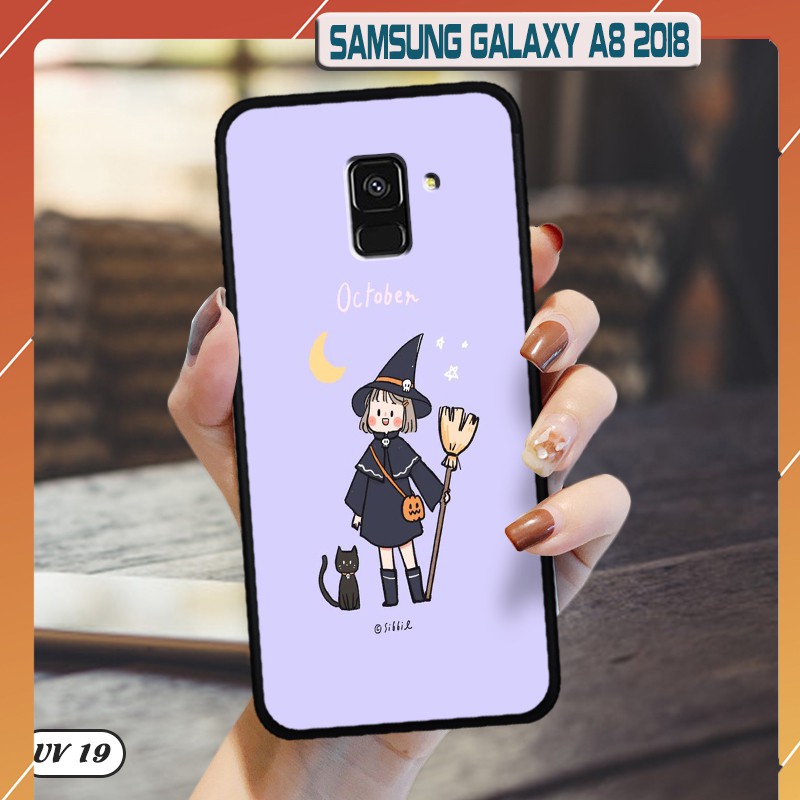 Ốp lưng Samsung A08 2018/A08 2018 Plus- lưng nhám ,ngộ nghĩnh