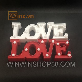 Đèn Led 3D trang trí chữ LOVE