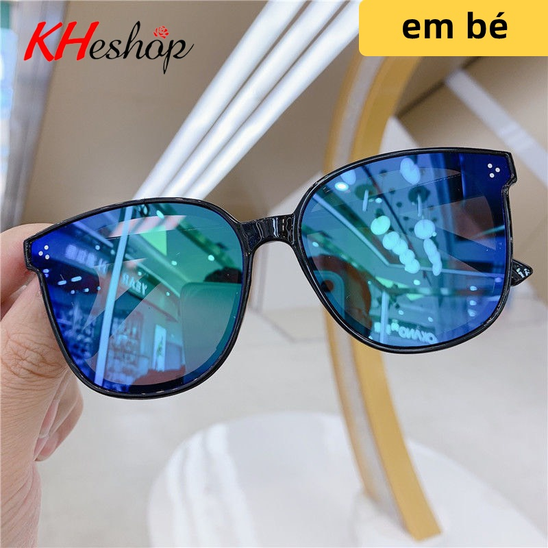 Kính mát tráng gương cho bé chống tia UV400, kính thời trang cho bé gái và bé trai mã Y1533
