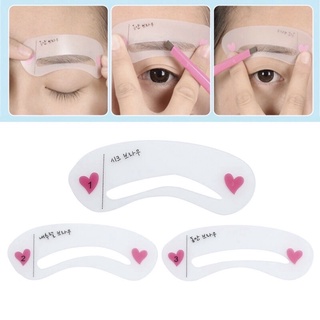 Bộ 3 khuôn kẻ mày tiện lợi