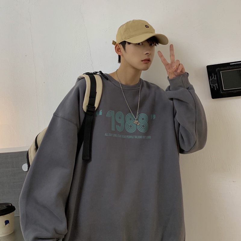 Áo Sweater The 1988 phong cách Ulzzang Hàn Quốc tay dài họa tiết in hình cá tính CoolZ C015